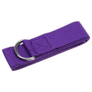 Yoga Rope Sports Stretch Belt Exercise Assist Resistance Band Strap(Purple)