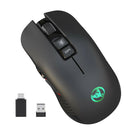 2.4G Wireless Ergonomic Optical Mouse, 800 /1600/2400/3600 DPI, 8 Buttons for