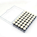 40Pcs Finger Sponge Dauber Painting Ink Pad Stamping Brush Craft Case Art T