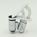 1Pcs Universal 3LEDs Clip Mobile Phone Microscope Magnifier Micro-Lens 60X