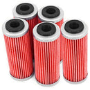 5Pcs Motorcycle Oil Filter Cleaner For Exc-F Sx-F Xc-F Exc Xcf-W Smr Xc-W E
