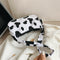 Cow Milk Printed Women Handbag Tote Female Casual Underarm Shoulder Bag (2)