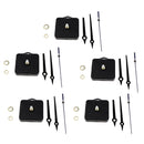 5 Set Quartz 12 Hour Wall Clock Movement Mechanism
