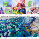 5D Fish Bite Hook Diamond Painting Embroidery DIY Cross Stitch Home Decor