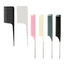 6Pcs Pro ABS Plastic Weaving Highlighting Foiling Hair Comb Styling Salon