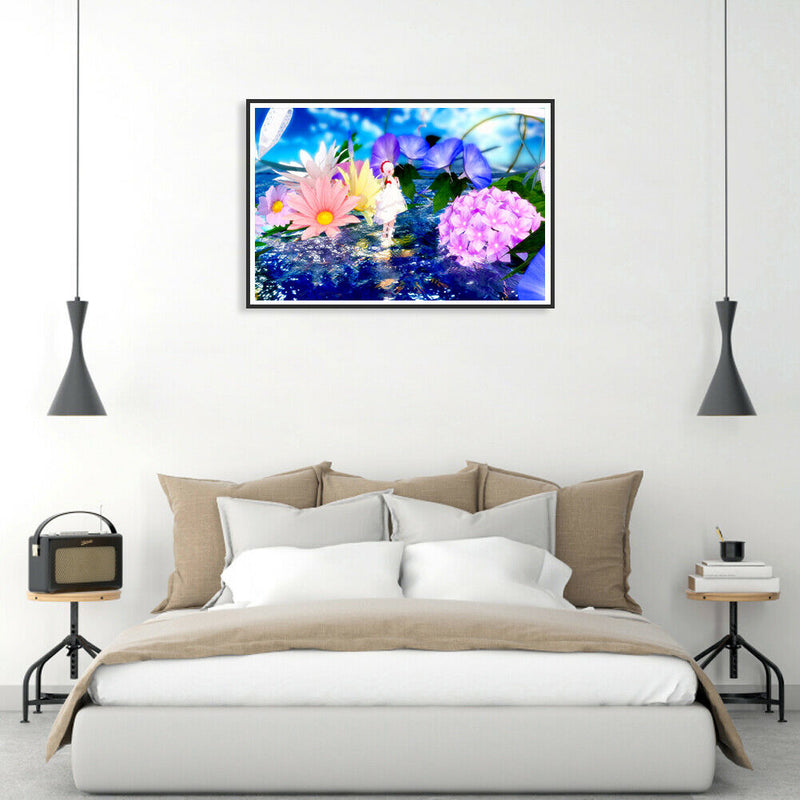 1000 Pieces DIY Puzzle Beauty Flower Paper Jigsaw Toys Educational Picture