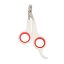 Stainless Steel Pet Nail Toe Scissors Dog Cat Claw Grooming Clipper (White) A