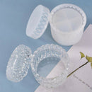 DIY Round Storage Bottle Silicone Mold For Sealed Tank Epoxy Storage Box MSEAU