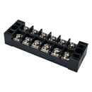 5pcs / Strip 6 Position 25A Block Double Row Wire Barrier Terminal Block