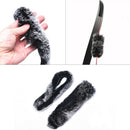 2pc Bow String Silencer Bowstring Rabbit Hair Dampener Recurve Bow Longbow H3C