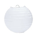 Chinese paper Lanterns Wedding Party Decoration 6" White B1K1