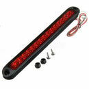 1PC 25CM 15 LED Red Sealed Trailer Truck RV Stop Tail Rear Brake Turn Light BFT
