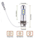 1 * Super Bright H3 LED Fog Light Bulbs Conversion Driving Light Front Car G8T8