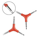 Bike Bicycle 3 Way Y-Type Hex Allen Wrench Tool 4/5/6mm Red Bike Repair Too O2L3