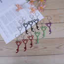 Mouse wine beer bottle opener ring keychain metal key chain kitchen supplies BX