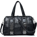 Studded Tassel Handbag Handbag Fashion Ladies Messenger Bag Tote X7J2