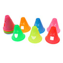 12Pcs Mix Color Expressions Style Roller Skating Skateboard Cones Pile Cup