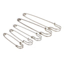 8pcs/Set Heavy-duty Steel Safety Pins Spring Lock Pins Fasteners DIY Crafts