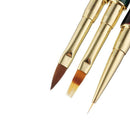 Nail Art Brush, 1Pc Double-End Nail Liner Painting Brush Pen UV Gel Polish