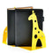 Cute Cartoon Giraffe Shape Non Skid Bookends Bookends for Shelves for Kids  C3A6