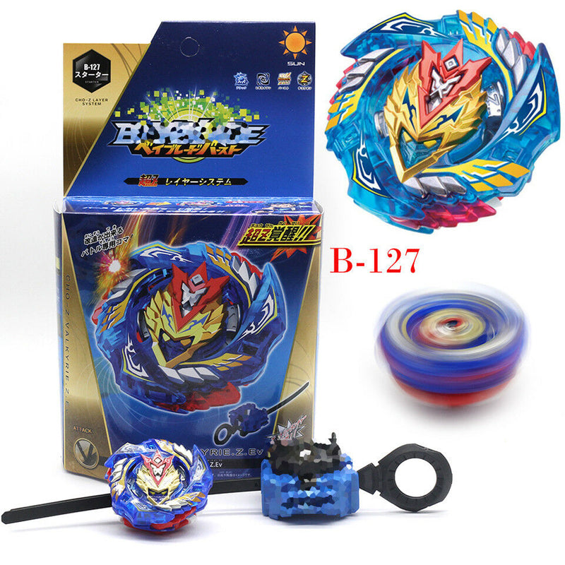 Beyblade Burst B-127 Cho Z Starter Valkyrie. Z.Ev With Launcher Retail Box Set