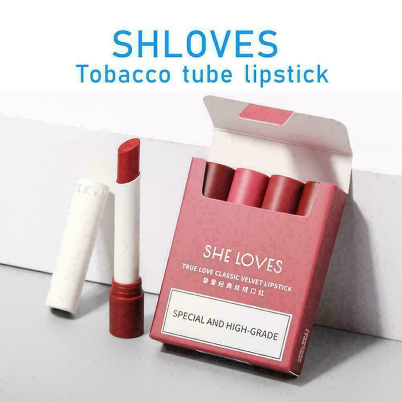 Women Girl Matte Lip Glaze Non-fading Waterproof Female New Studen Lipstick D7F4