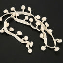 20 Yard 10MM PomPom Trim Ball Fringe Ribbon DIY Sewing Accessory Lace Beige