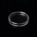 100Pcs Coin Capsules Sheer Coins Collection Case Boxes Container Holder 19mm