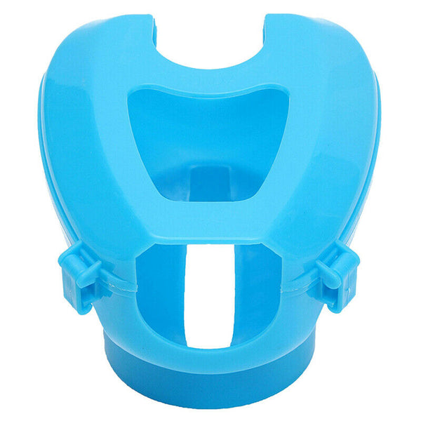 Plastic Racing Pigeon Holder Easy Bird Fixed Frame Rack Medicine Feeder Lig J6N9