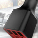 Negative Ion Ionizer Air Purifier 3 Usb Port Car Charger Portable Vehicle P8Z1