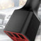 Negative Ion Ionizer Air Purifier 3 Usb Port Car Charger Portable Vehicle P8Z1