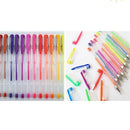 60 Colors Gel Pens Set Refills Gel Ink Pen Metallic Pastel Neon Glitter Ske