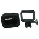Windshield Foam Cover Wind Noise Reduce + Frame for GoPro Go Pro Hero 5 6 7 .