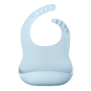 Waterproof Silicone Feeding Saliva Towel Aprons Baby Bibs Adjustable Burp Cloth