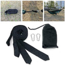 2 Pcs Hammock Nylon Hanging Straps With 2 Metal Hooks&1 O9X2 B2N7 Bag K3I1