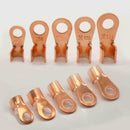 Open Barrel Copper Ring Lug Terminal Assortment Kit OT 10A 20A 30A 40A  JAM