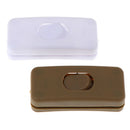 In-line ON/OFF Rocker Switch Table Desk Bed Light Lamp Midway Push Button Sw Gn