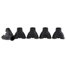 5Pcs Anti-skid and Wear-resisting Rubber Crutch Tips Walking Stick End Feet