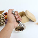 Stainless steel grinder manual press pepper bottle pepper mill K7Z6