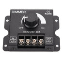 30A LED dimmer DC 12V 24V 360W adjustable brightness lamp bulb strip driver.ES