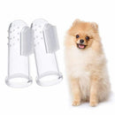 10 Pieces Soft Silicone Pet Finger Toothbrush, Tooth Cleaner Dog Cat Teeth  J3H9