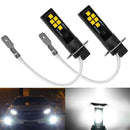 H3 Led 12V 12Smd Light Bulb 3030 Chipset,W5W Bulb 194 Led Bulb For Fog Ligh