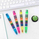 2Pcs/Set Paint Drawing Crayon Pen 20 Colors DIY Art Supplies Painting Kids Toys