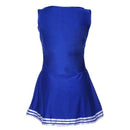 Tank Dress Blue fancy dress cheerleader pom pom girl party girl XS 28-30 fo