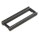 5pcs 40 pin DIP IC Sockets Adaptor Solder Type black