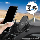 15W Gravity Holder Wireless Car Charger Universal Air Vent Qi Fast Charging ABS