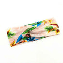 6pcs Women Elastic Headband Printed Hair Band Knotted Headdress Headwear