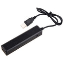 Mini 7 Port High Speed USB 2.0 HUB 480Mbps For Laptop PC Tablet Black