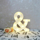 Ampersand Symbol Marquee Letter Lights Alphabet Light Up Sign for Wedding H
