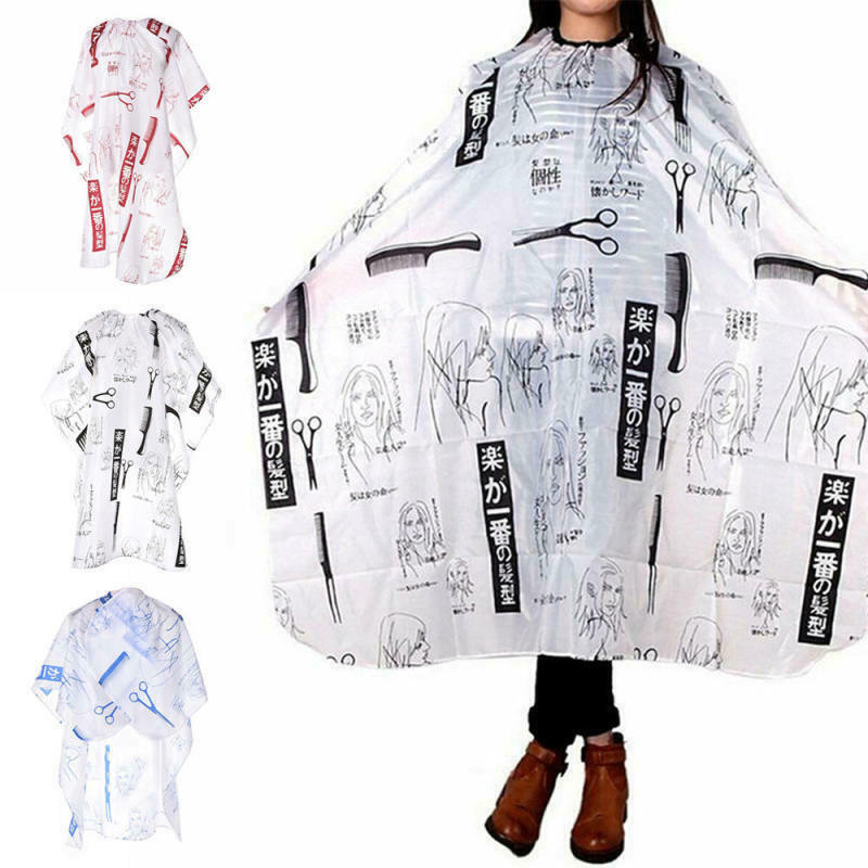 Pro Hairdressing Cape Barber Hair Cutting Trimmer Gown Apron Cloth Haircut asf